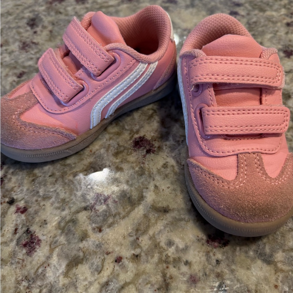 Cat & Jack Pink Sneakers with Velcro